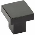 Patioplus 1.25 in. Hunter Cabinet Knob, Flat Black PA2056083